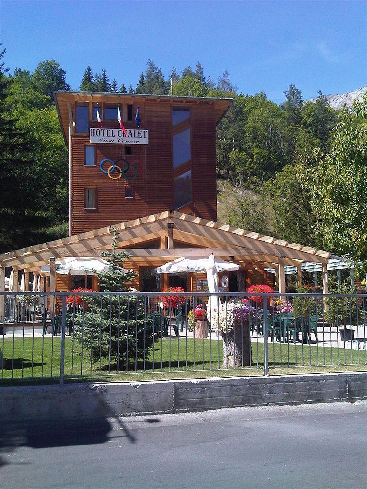 Hotel Chalet Casa Cesana Cesana Torinese Dış mekan fotoğraf